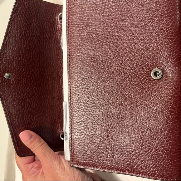 Gucci Dionysus Wallet on Chain in Burgundy - Picture 4 of 10